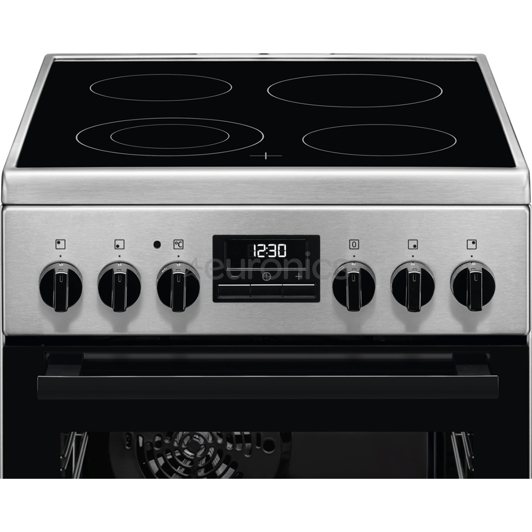 Electrolux 500 SurroundCook, 57 L, 50 cm, roostevaba teras - Keraamiline pliit