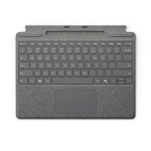Microsoft Surface Pro 11 Keyboard, ENG, plaatina - Klaviatuur 8XA-0026