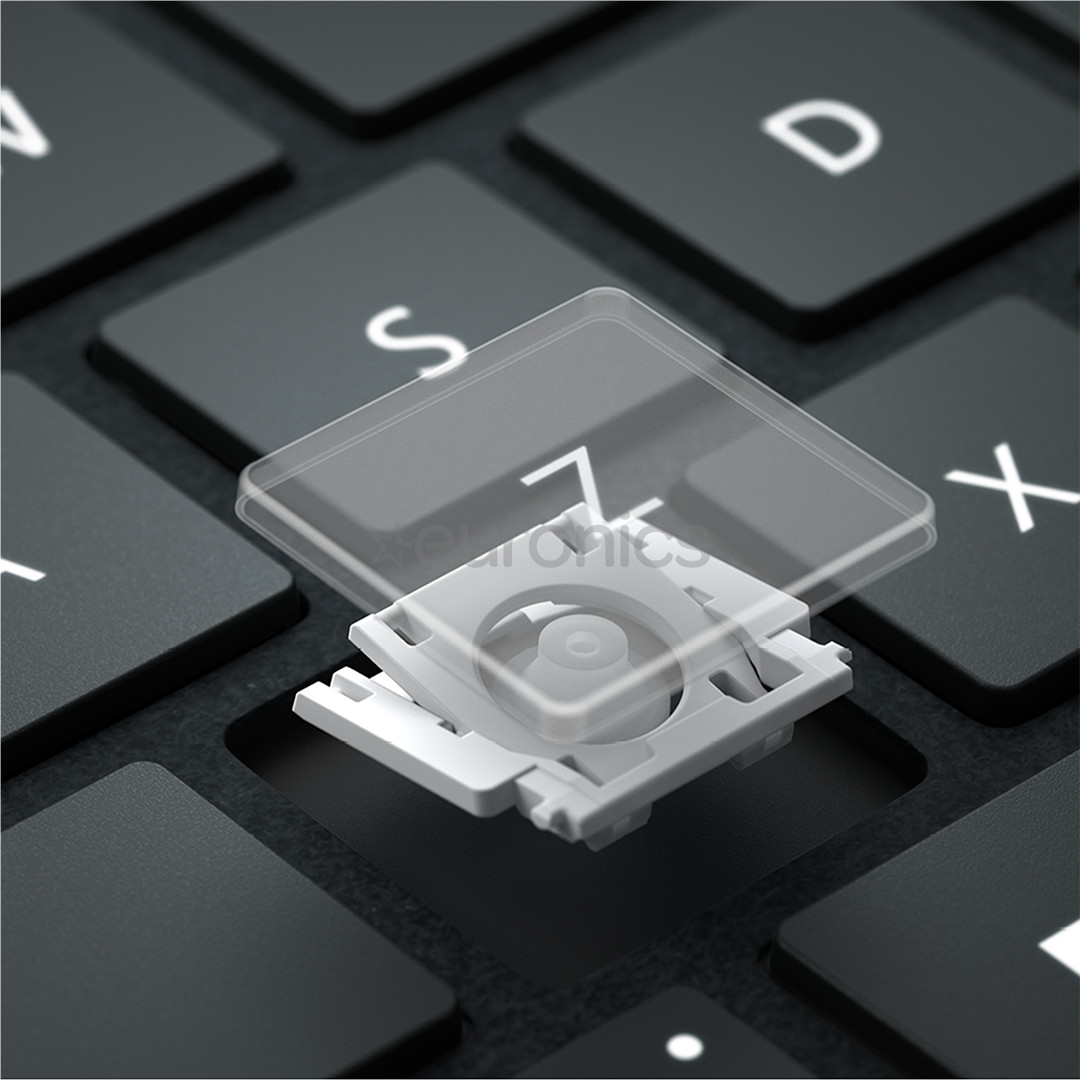 Microsoft Surface Pro 11 Keyboard, ENG, plaatina - Klaviatuur