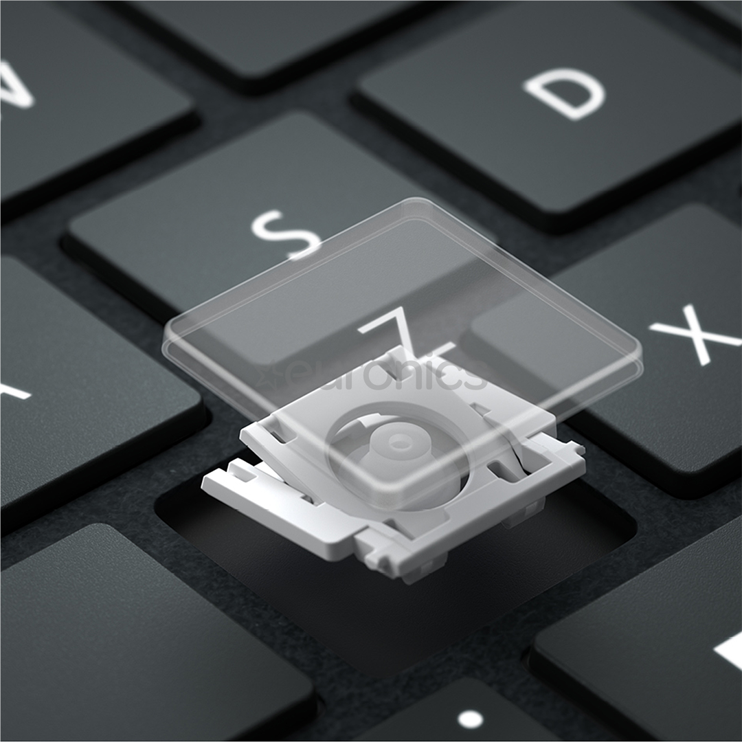 Microsoft Surface Pro 11 Keyboard, ENG, plaatina - Klaviatuur