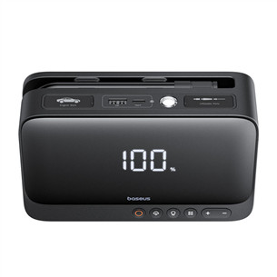 Baseus Super Energy 4-in-1 Jump Starter, 6000 mAh, 600 A, must - Akupank