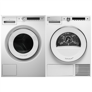 Asko, 12 kg + 11 kg - Washing machine + clothes dryer