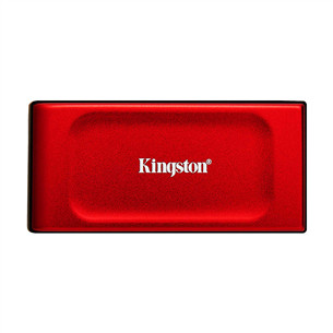 Kingston XS1000, 2 ТБ, красный - Внешний накопитель SSD