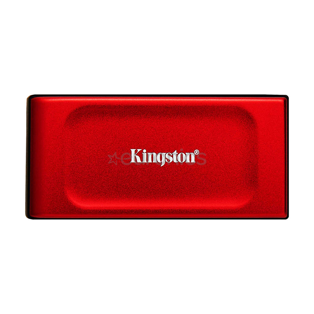 Kingston XS1000, 2 ТБ, красный - Внешний накопитель SSD