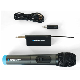 Blaupunkt WM40U, must - Juhtmevaba mikrofon vastuvõtjaga