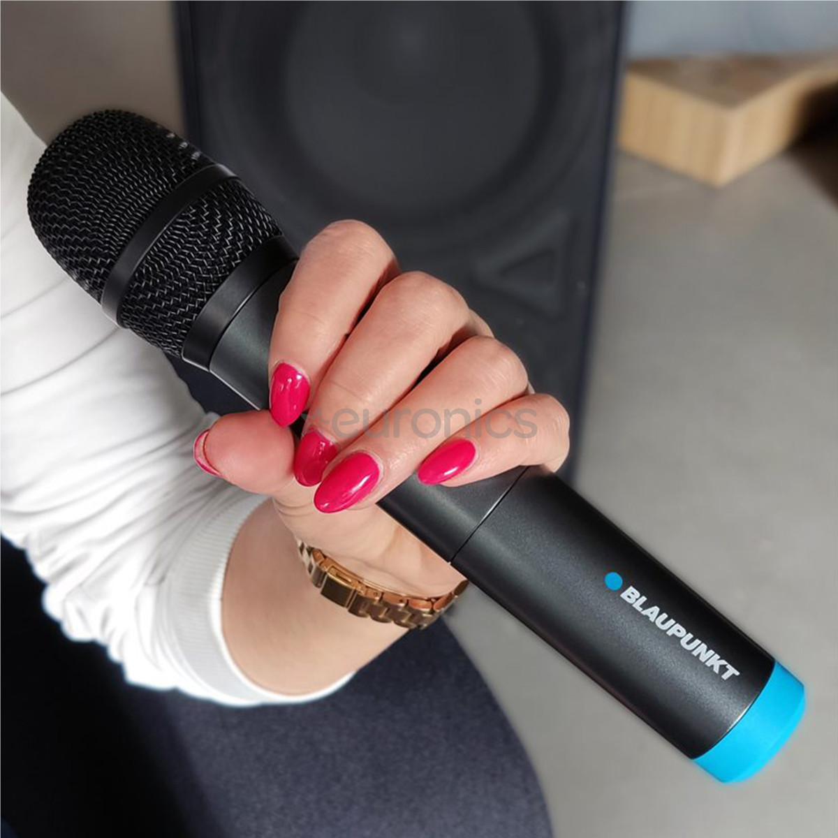 Blaupunkt WM40U, must - Juhtmevaba mikrofon vastuvõtjaga