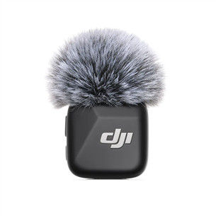 Dji Mic Mini, 1 TX + 1 RX, must - Juhtmevaba mikrofon