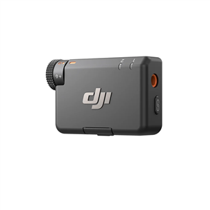 Dji Mic Mini, 1 TX + 1 RX, must - Juhtmevaba mikrofon