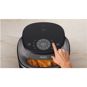 Philips 3000 Seeria, 7.2 L, 2000 W, must - Kuumaõhufritüür