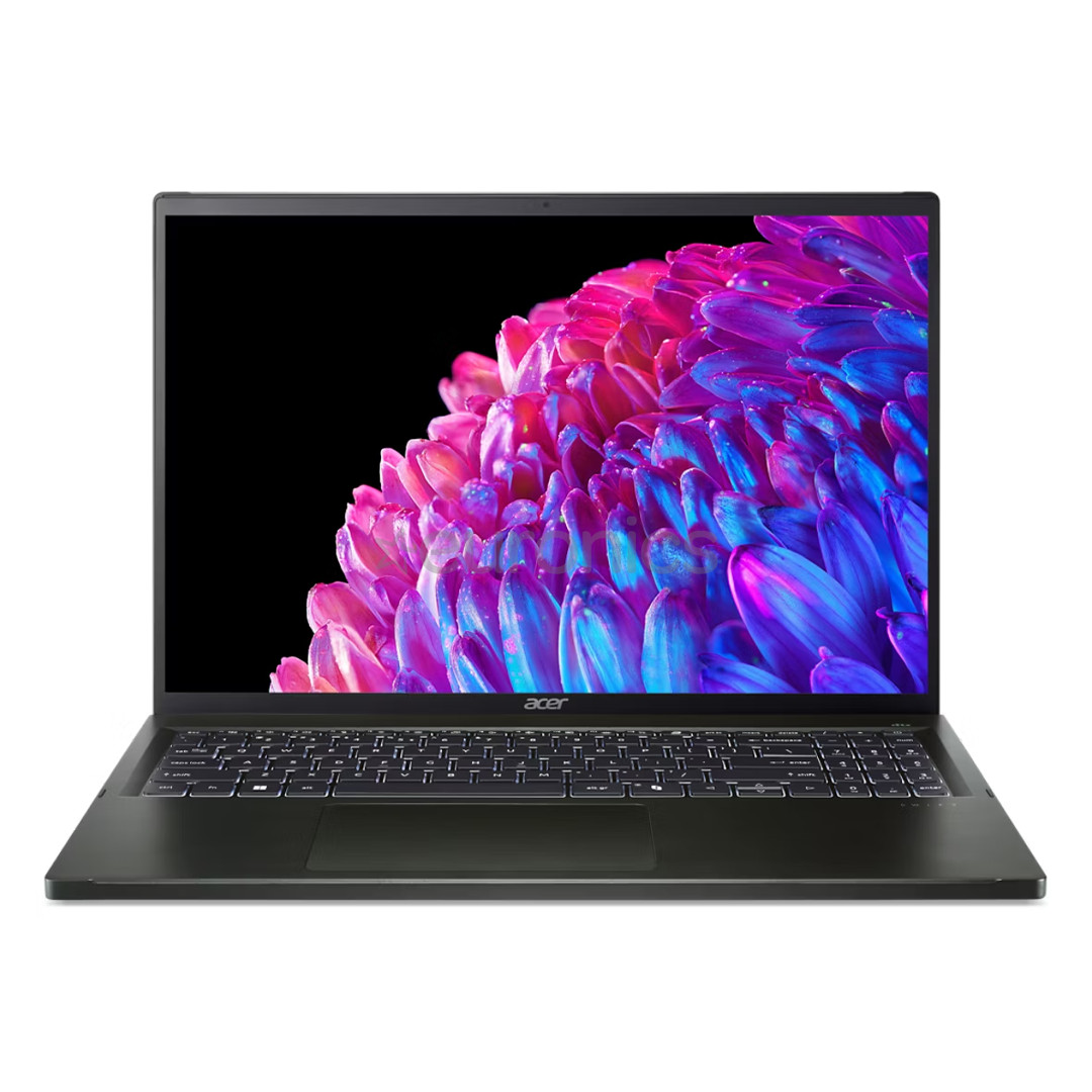 Acer Swift Edge 16 OLED, 16'', 3,2K, OLED, 120 Гц, Ryzen 7, 32 ГБ, 1 ТБ, US, черный - Ноутбук