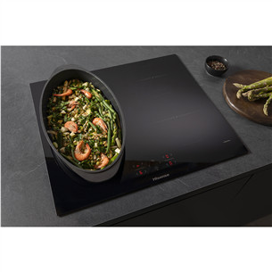 Hisense, laius 59.5 cm, must - Integreeritav induktsioonpliidiplaat