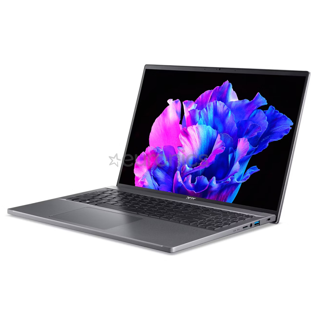 Acer Swift Go 16 OLED, 16'', 3.2K, OLED, 120 Hz, Ultra 7, 32 GB, 1 TB, US, hall - Sülearvuti