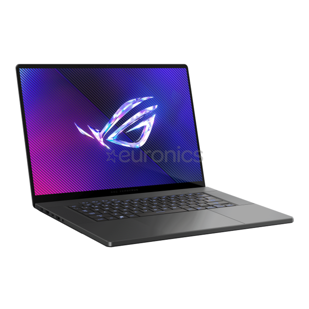 Asus ROG Zephyrus G16, 16'', 2.5K, OLED, 240 Hz, Ultra 9, 32 GB, 2 TB, RTX 4080, ENG, eclipse gray - Notebook