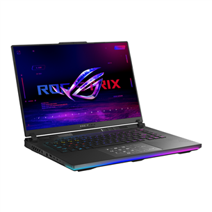 Asus ROG Strix Scar 16, 16'', 2.5K, Mini LED, 240 Hz, i9, 32 GB, 2 TB, RTX 4080, ENG, must - Sülearvuti