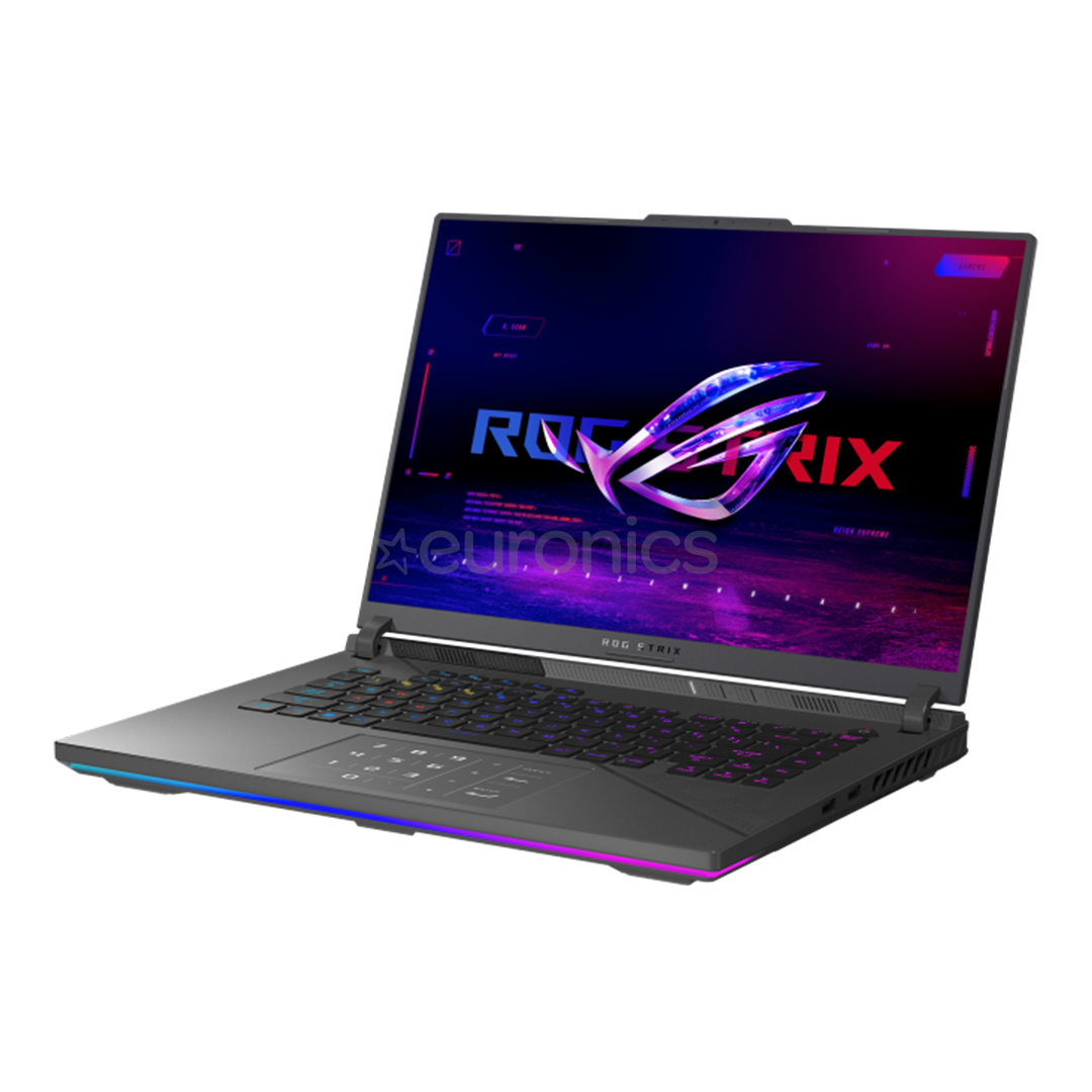 Asus ROG Strix G16, 16'', 2.5K, 240 Hz, 16 GB, 1 TB, RTX 4060, ENG, hall - Sülearvuti