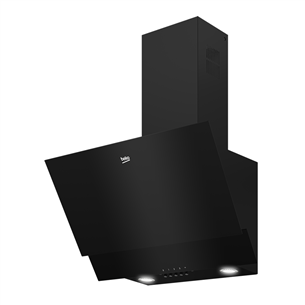 Beko, 400 m³/h, laius 59.5 cm, must - Õhupuhasti