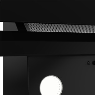 Beko, 400 m³/h, laius 59.5 cm, must - Õhupuhasti