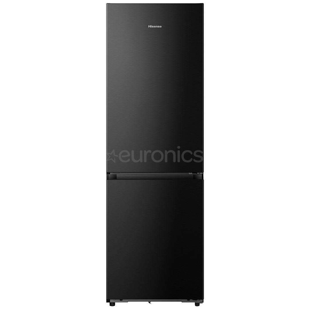 Hisense, NoFrost, 330 L, kõrgus 186 cm, must - Külmik