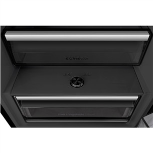 Hisense, NoFrost, 330 L, kõrgus 186 cm, must - Külmik