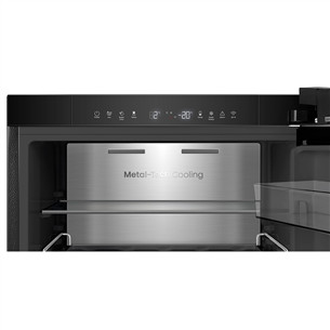 Hisense, NoFrost, 330 L, kõrgus 186 cm, must - Külmik