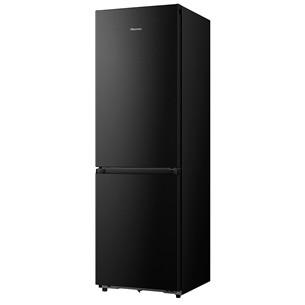Hisense, NoFrost, 330 L, kõrgus 186 cm, must - Külmik