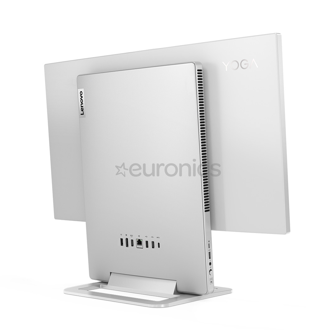 Lenovo Yoga AIO 7, 27'', QHD, Ryzen 7, 32 GB, 1 TB, RTX 4050, cloud grey - All-in-one desktop PC