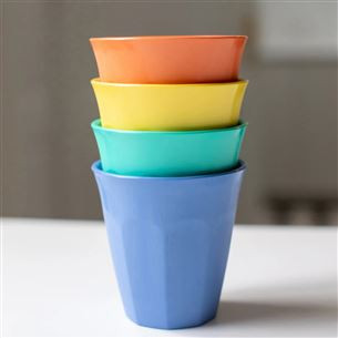 Koziol NORA M, 300 ml, 4 pcs, 4055271, strong blue/coral/green/yellow - Cups