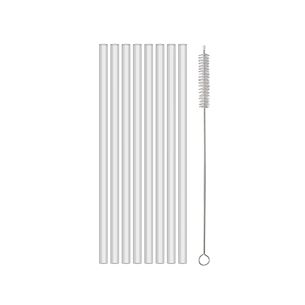 Koziol CHEERS STRAWS, 200 mm, 8 tk, 4021535 - Joogikõrred puhastusharjaga PR000126755
