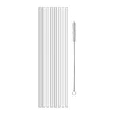 Koziol CHEERS STRAWS, 270 mm, 8  tk - Joogikõrred puhastusharjaga