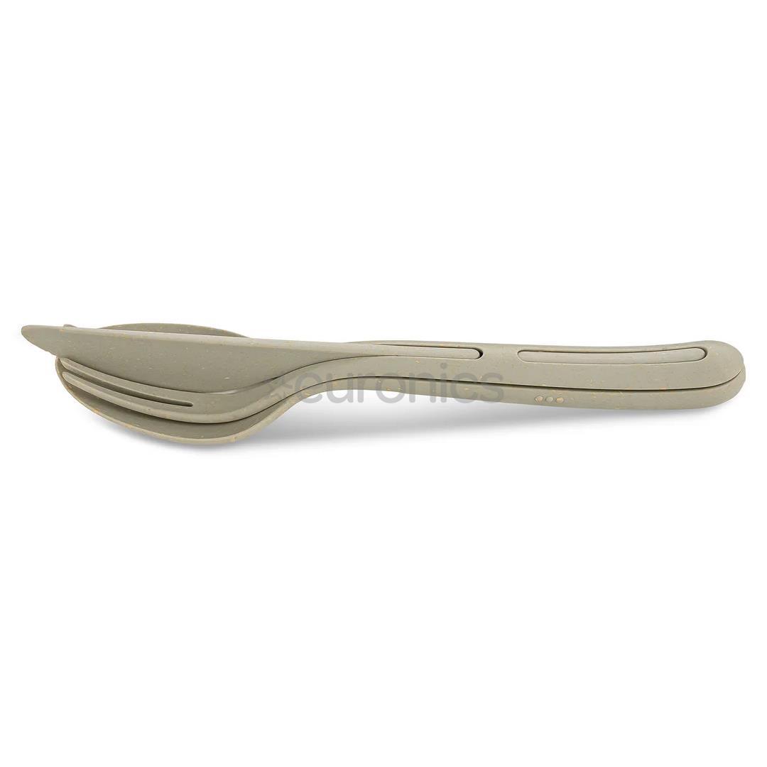 Koziol, 3 tk, Klikk 4003700, beež - Söögiriistade komplekt