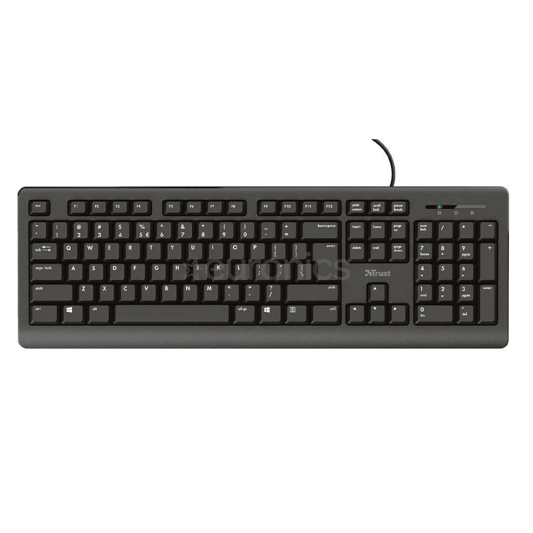Trust Primo, LT, black - Keyboard