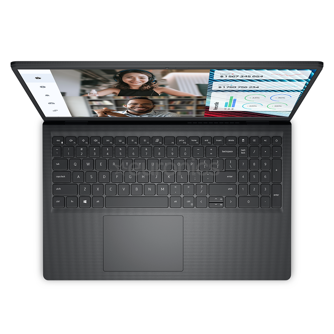 Dell Vostro 15 3520, 15,6'', WVA, 120 Hz, 8 GB, 512 GB, carbon black - Notebook