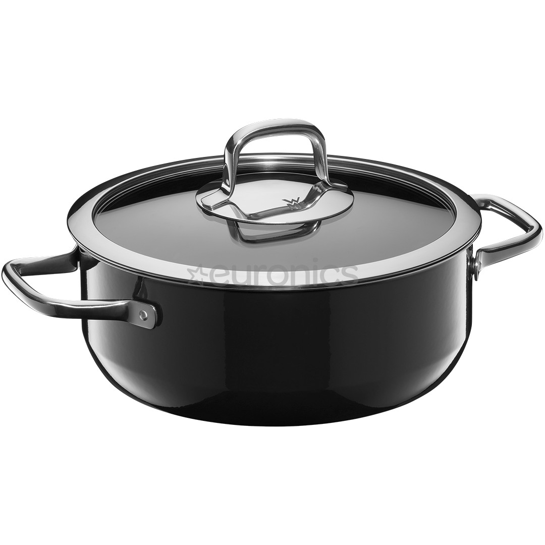 WMF Fusiontec Compact, 3 tk, must - Pottide komplekt