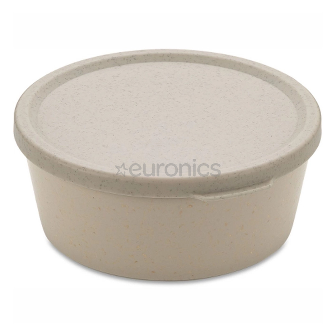 KOZIOL, Connect bowl, 890 ml, nature desert sand - Bowl with lid