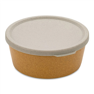 KOZIOL, Connect bowl, 890 ml, natural wood - Bowl with lid PR000126778