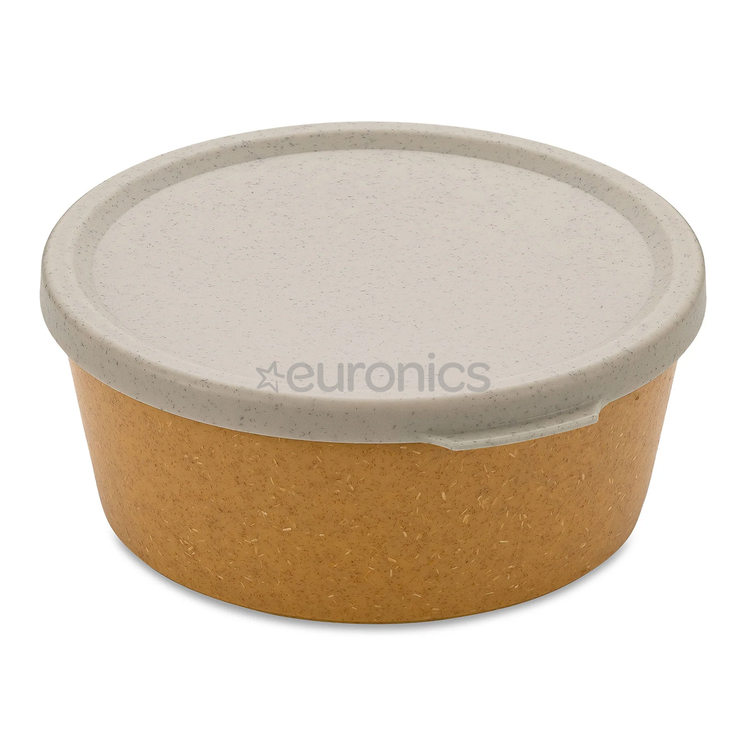 KOZIOL, Connect bowl, 890 ml, natural wood - Bowl with lid