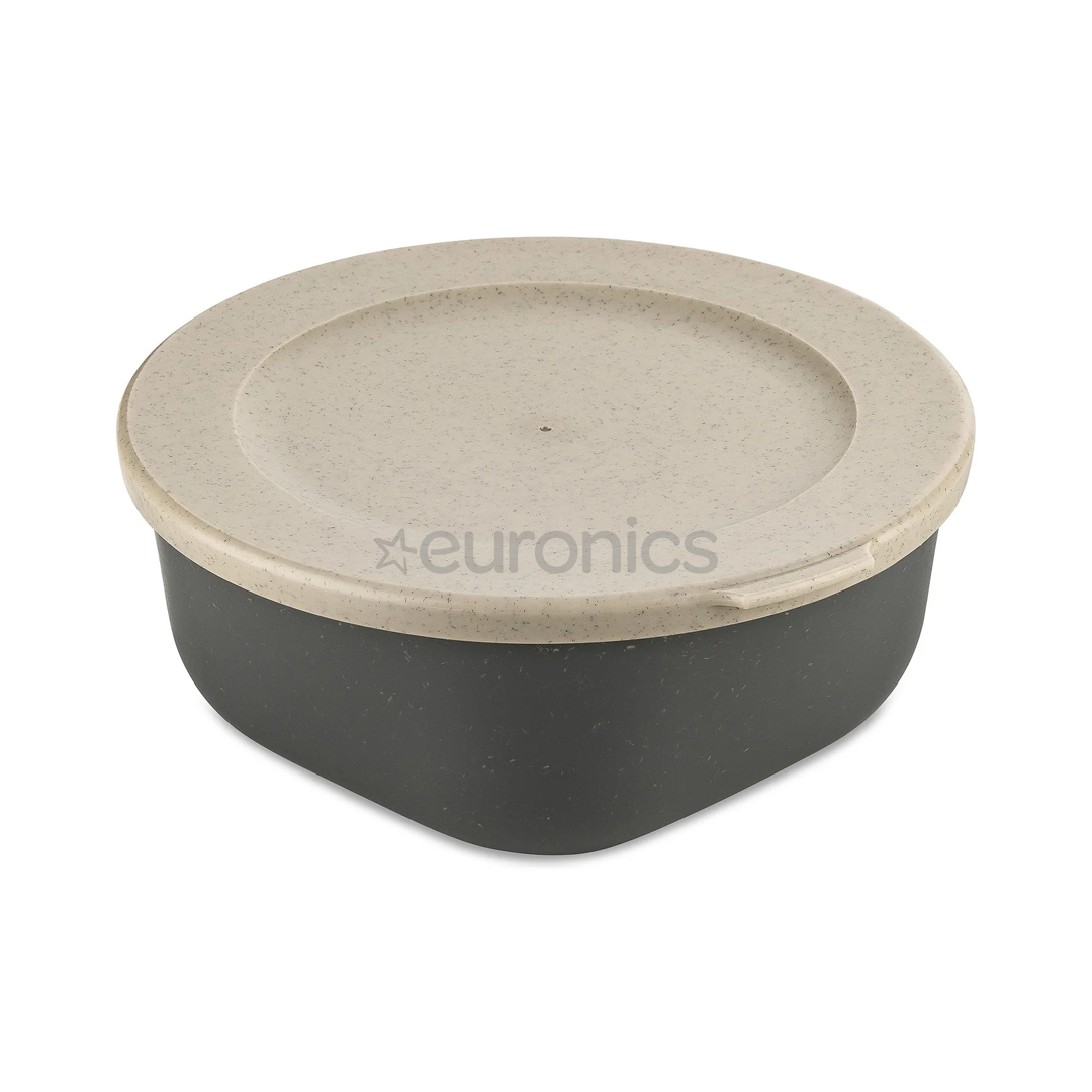 KOZIOL, Connect box, 700 ml, nature ash grey - Box with lid