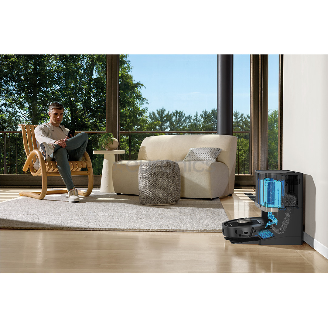 Shark PowerDetect NeverTouch Pro, сухая и влажная уборка, черный - Робот-пылесос