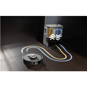 Shark PowerDetect NeverTouch Pro, сухая и влажная уборка, черный - Робот-пылесос