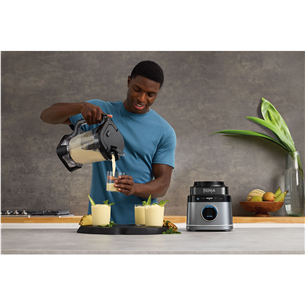 Ninja Detect Power Blender Pro, 1200 W, must/hõbedane - Blender