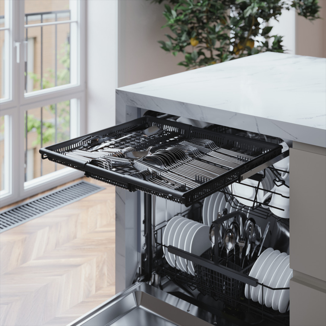 Asko, 14 place settings - Built-in dishwasher