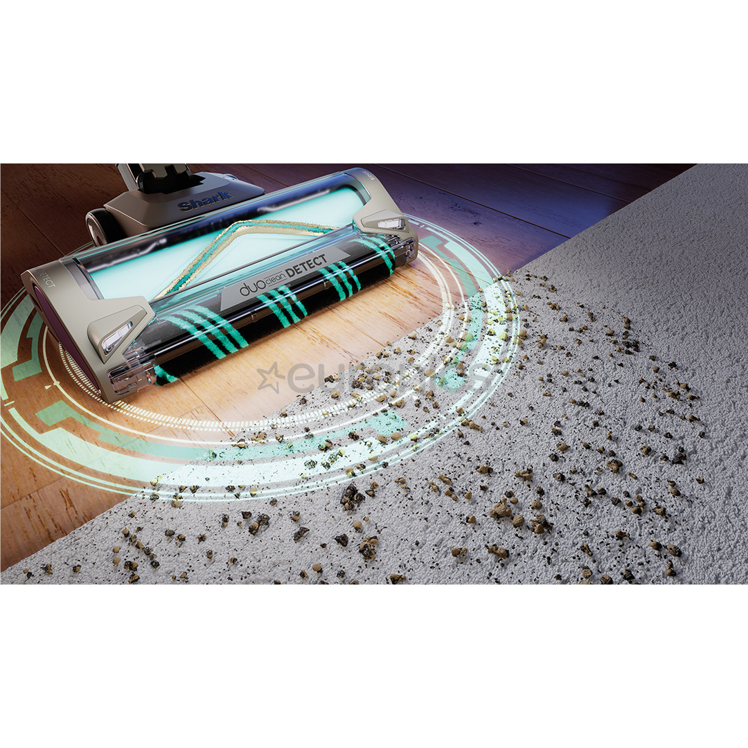 Shark PowerDetect Clean & Empty, бежевый/серый - Беспроводной пылесос