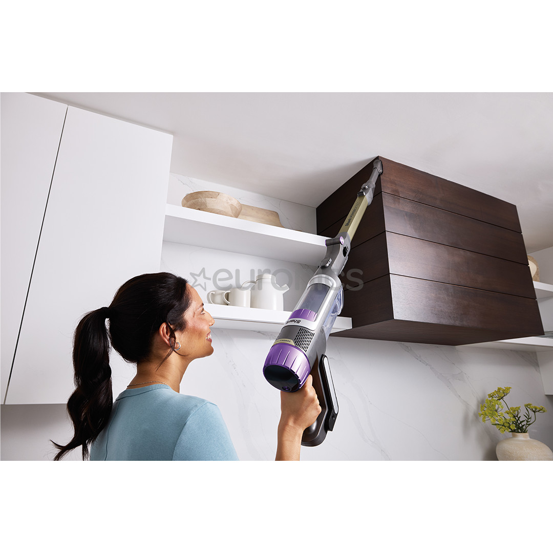 Shark PowerDetect Clean & Empty, бежевый/серый - Беспроводной пылесос