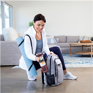 Ninja Blast, red - Portable cordless blender