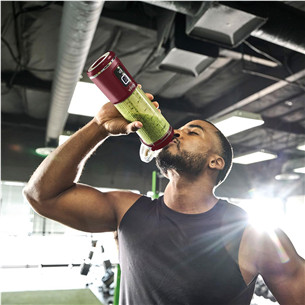 Ninja Blast, red - Portable cordless blender