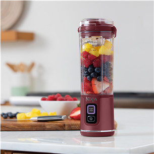 Ninja Blast, red - Portable cordless blender
