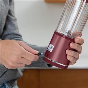 Ninja Blast, red - Portable cordless blender