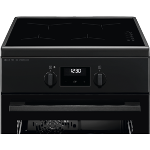 Electrolux 600 SteamBake, 58 L, must - Induktsioonpliit