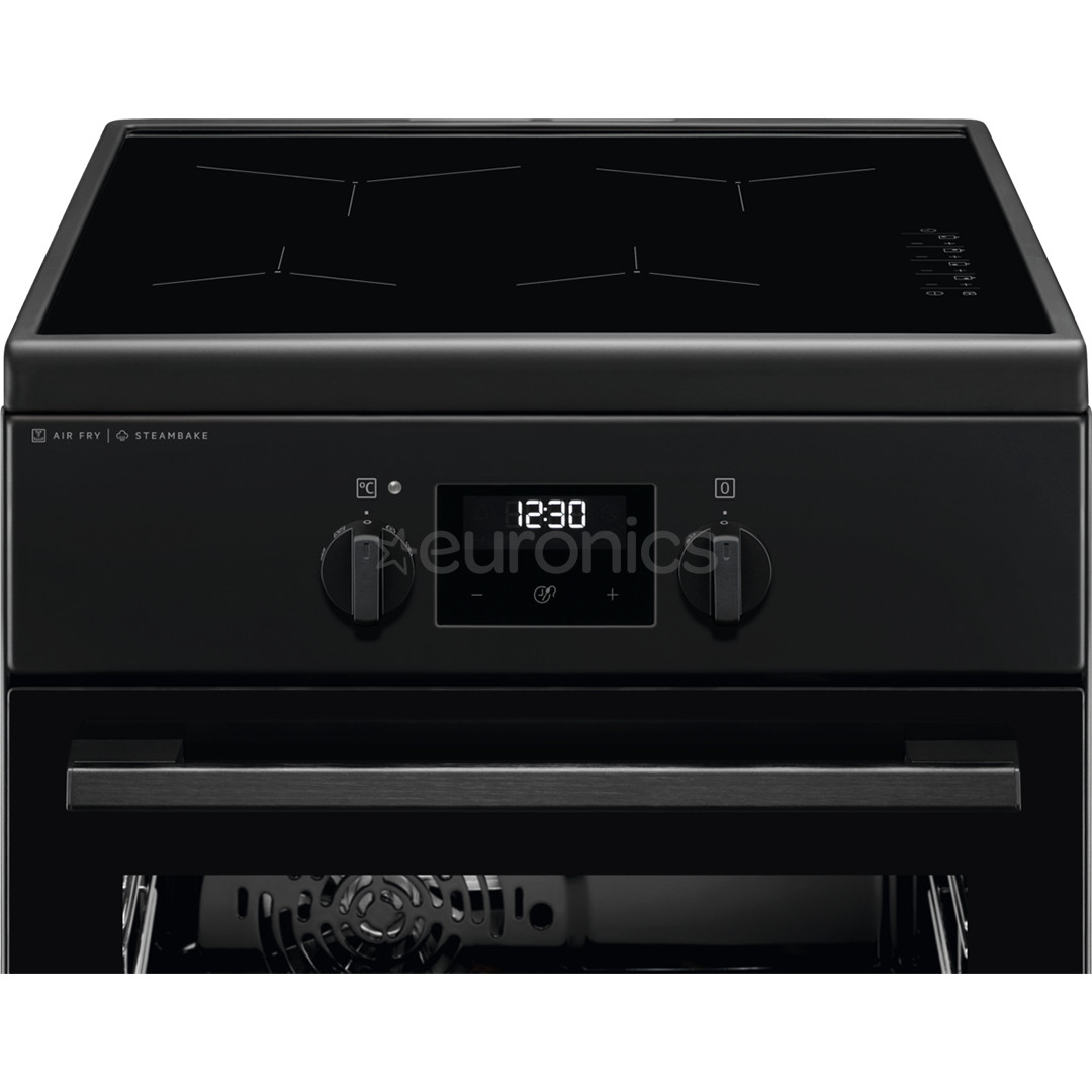 Electrolux 600 SteamBake, 58 L, must - Induktsioonpliit