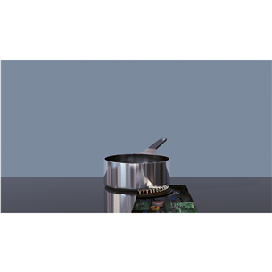 Electrolux 600 SteamBake, 58 L, must - Induktsioonpliit